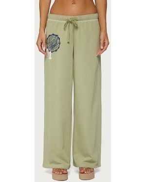 Edikted Spirit Sweatpants - Green