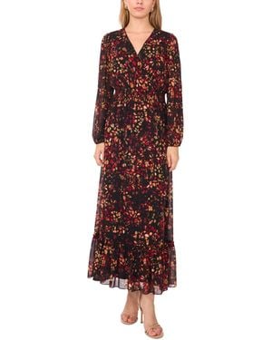 SAM & JESS Printed Maxi Dress - Red