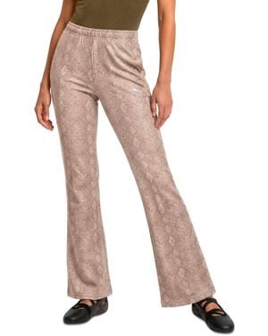 PUMA Snake Pack Flared Snake-print Pull-on leggings - Multicolor
