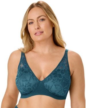 Bali Breathe Wireless T-shirt Bra Df7594 - Blue