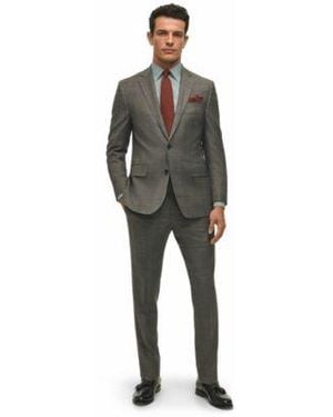 Brooks Brothers B By Classic Fit Wool Blend Suit - Gray