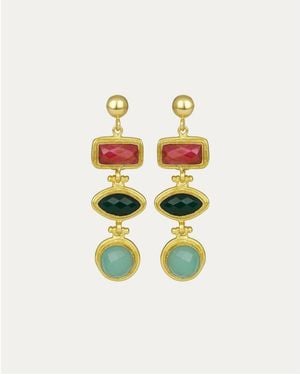 Ottoman Hands Innana Ruby - White