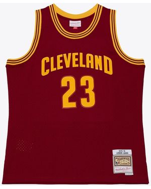 Mitchell & Ness Lebron James Cleveland Cavaliers 2015-16 Swingman Jersey - Red