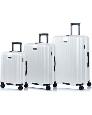 CHAMPS 3-pc. Marquis Hardside luggage Set - Gray