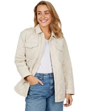 Free Country Trailblazer Quilted Shacket - White