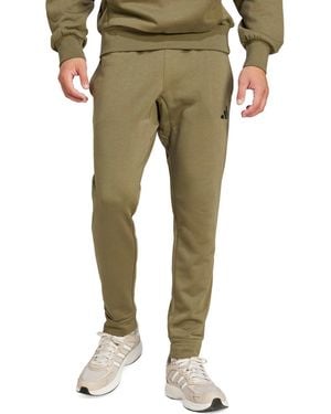 adidas Essentials Feelcozy Fleece Pants - Natural