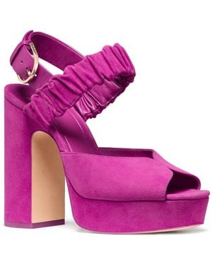 Kate Spade Sylvie Platform Sandals - Purple