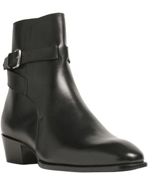 Anthony Veer Wexford Jodhpur Slip On Boots - Black