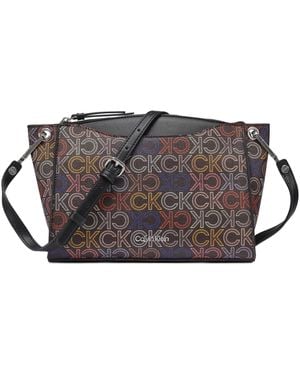Calvin Klein Garnet Small Crossbody Handbag - Black