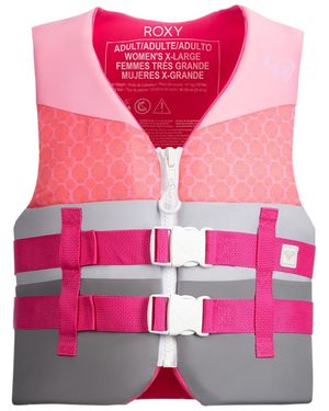 Roxy Uscg Approved S Life Vest - Pink