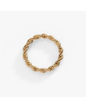 ALEX AND ANI Frozen French Rope Chain Ring - Metallic