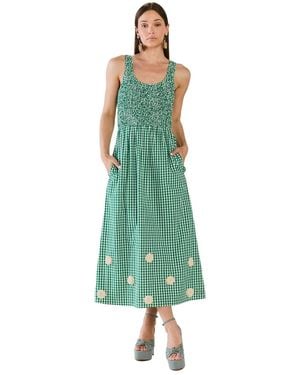Eddy Elle Dress - Green