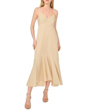 Vince Camuto Sleeveless V-neck High-low Dress - Natural