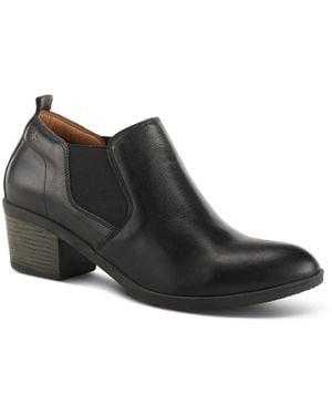 Spring Step Azura Phaedra Premium Leather Shoe - Black