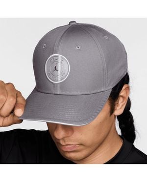 Nike And Paris Saint-germain Rise Flex Hat - Gray