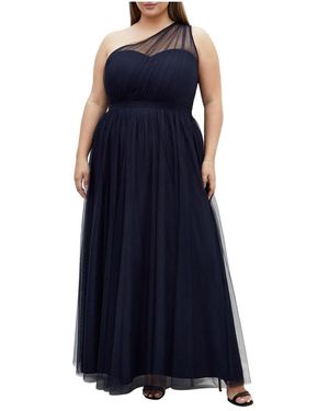 City Chic Plus Size Daniela Maxi Dress - Blue