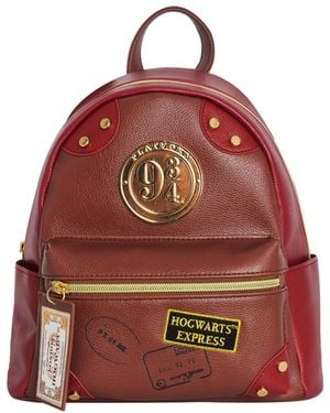 Harry Potter Platform 3/4 Howgarts Express Mini Backpack - Red