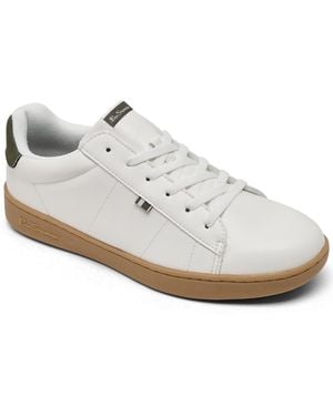 Ben Sherman Hampton Low Court Sneakers From Finish Line - White