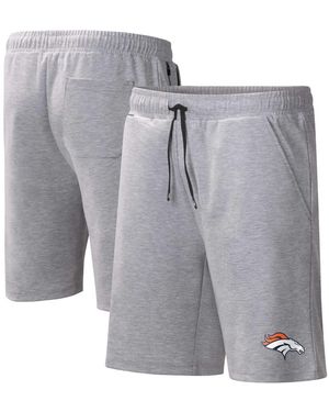 MSX by Michael Strahan Denver Broncos Sneaker Shorts - Gray