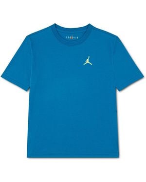 Nike Big Boys Jumpman Air Embroidery T-shirt - Blue