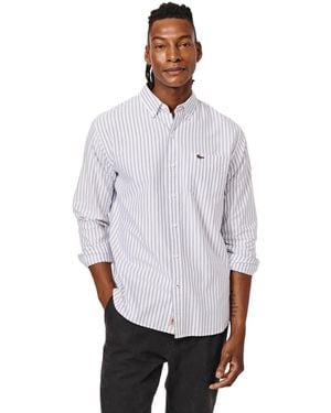 aubi Aldridge Oxford Button Down Shirt - White