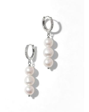 Joey Baby Aerin Freshwater Pearl Earrings - White