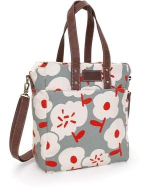 Maika Commuter Tote - White