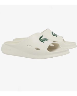 Lacoste Meduz Slip-on Slides - White