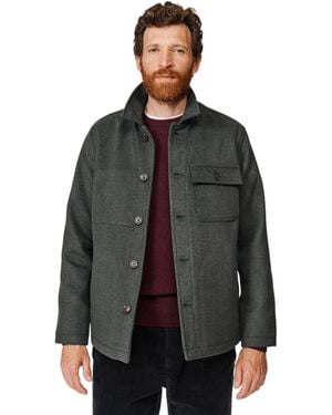 aubi Nettleham Shirt Jacket - Gray