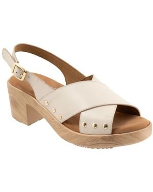 Softwalk Florence Clog - Metallic