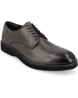 Thomas & Vine Latimer Plain Toe Derby Dress Shoes - Black