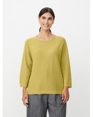 Masai Fabizia Round Neck Knitted Blouse - Green