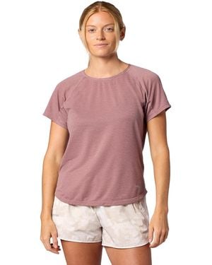 Marmot Uptrail Short-sleeve Top - Purple