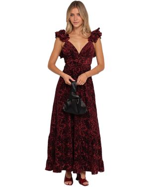 Petal & Pup Harmony Maxi Dress - Red