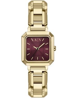 ARMANI EXCHANGE | Qurtz Three-hnd Stinless Steel Wtch - Metallic
