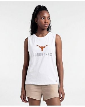 Champion Texas Longhorns Crewneck Tank Top - White