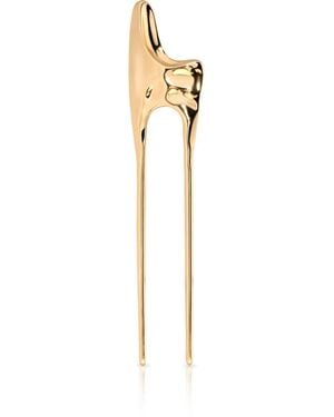 Ettika Liquid Lux Hair Pin - White