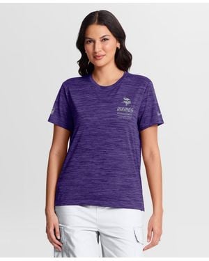 Nike Minnesota Vikings Sideline Velocity Dri-fit T-shirt - Purple