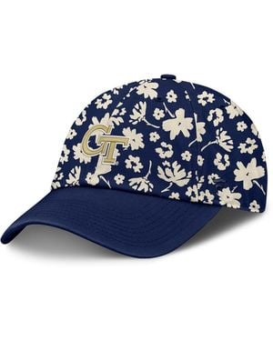 Fanatics Georgia Tech Yellow Jackets Blossom Adjustable Hat - Blue