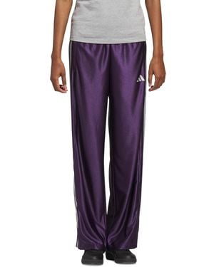 adidas Shine Full Length Sportswear Pants - Purple