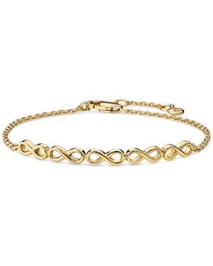 DEVATA Infinity Chain Bracelet - Metallic