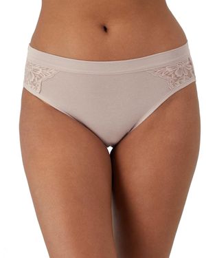 Bali Breathe Lace High-cut Underwear Dfcmhh - Brown