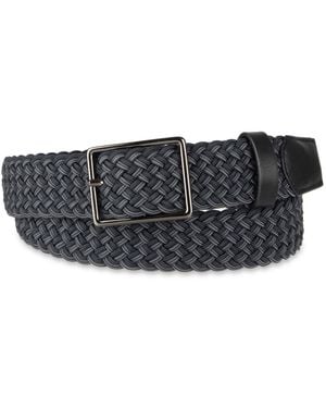 Alfani Alfatech Stretch Comfort Braided Belt - Black