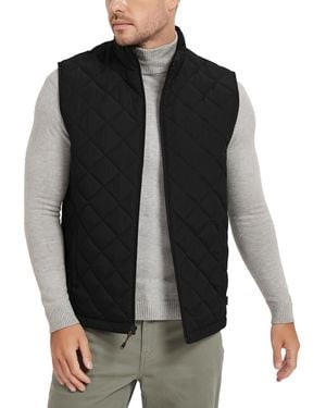 Hawke & Co. Diamond Quilted Heritage Vest - Black