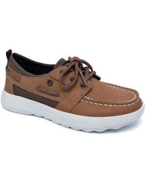 Sperry Top-Sider Little Boys Bowfin Boat Shoes - Brown