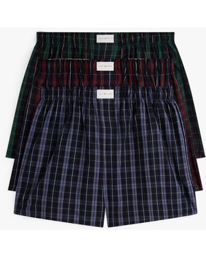 Tommy Hilfiger Â 3-pack Cotton Classics Woven Boxers Set - Blue
