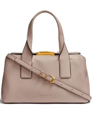 Donna Karan Amagansett Soft-rolled Leather Satchel - Natural