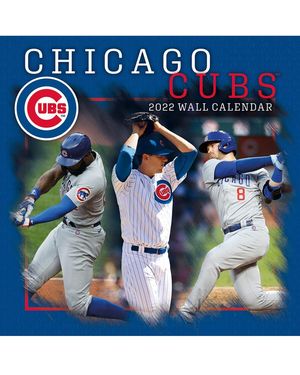 Turner Licensing Chicago Cubs 2022 Wall Calendar - Blue