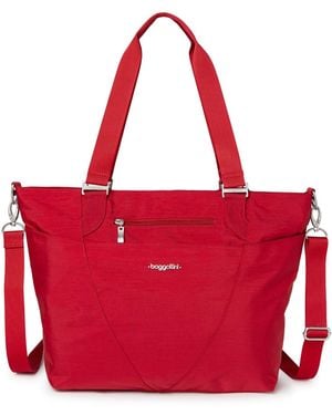 Baggallini Avenue Tote - Red
