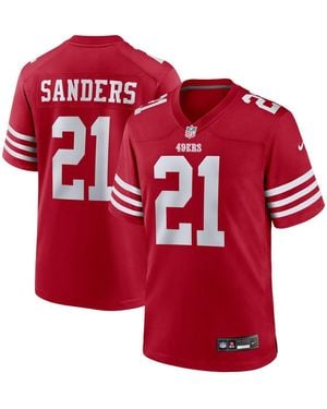 Nike Deion Sanders San Francisco 49ers Team Retired Player Game Jersey